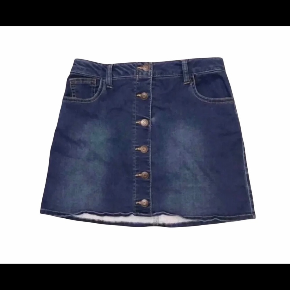Cat & Jack girls denim skirt 10/12